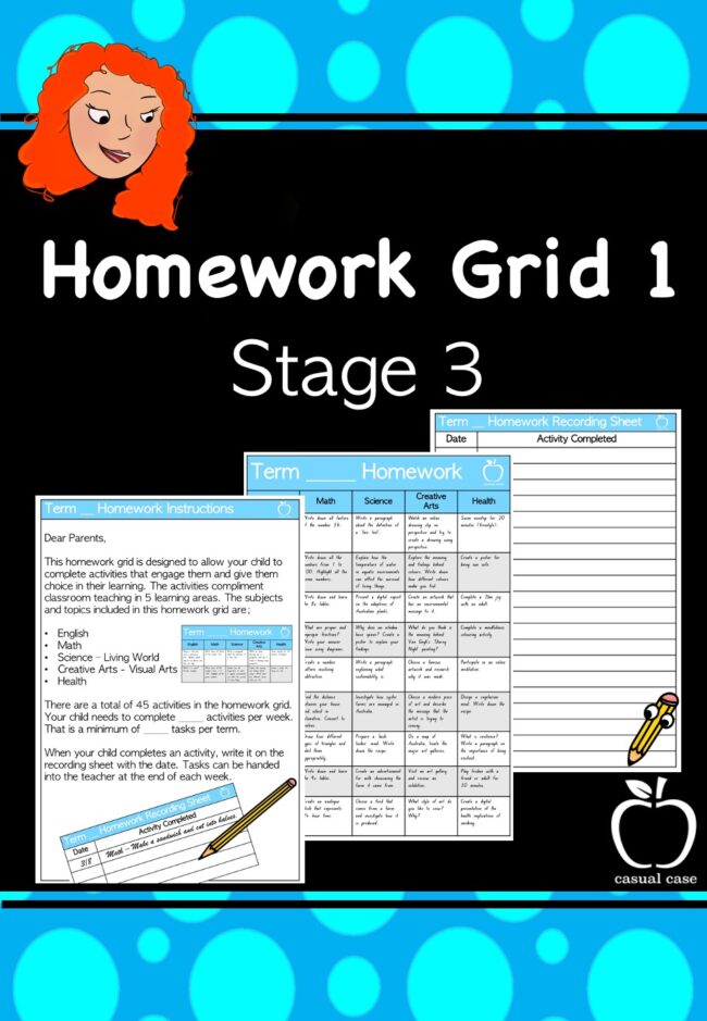 homework grid stage 2