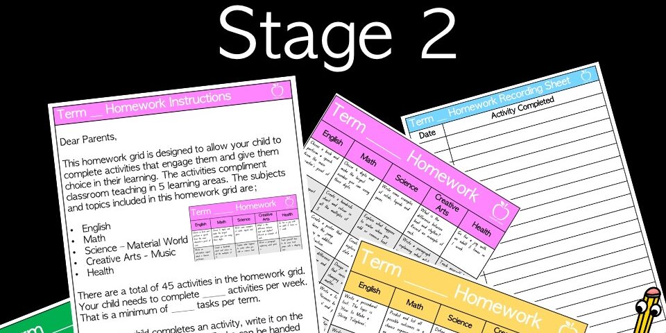 homework grid stage 2