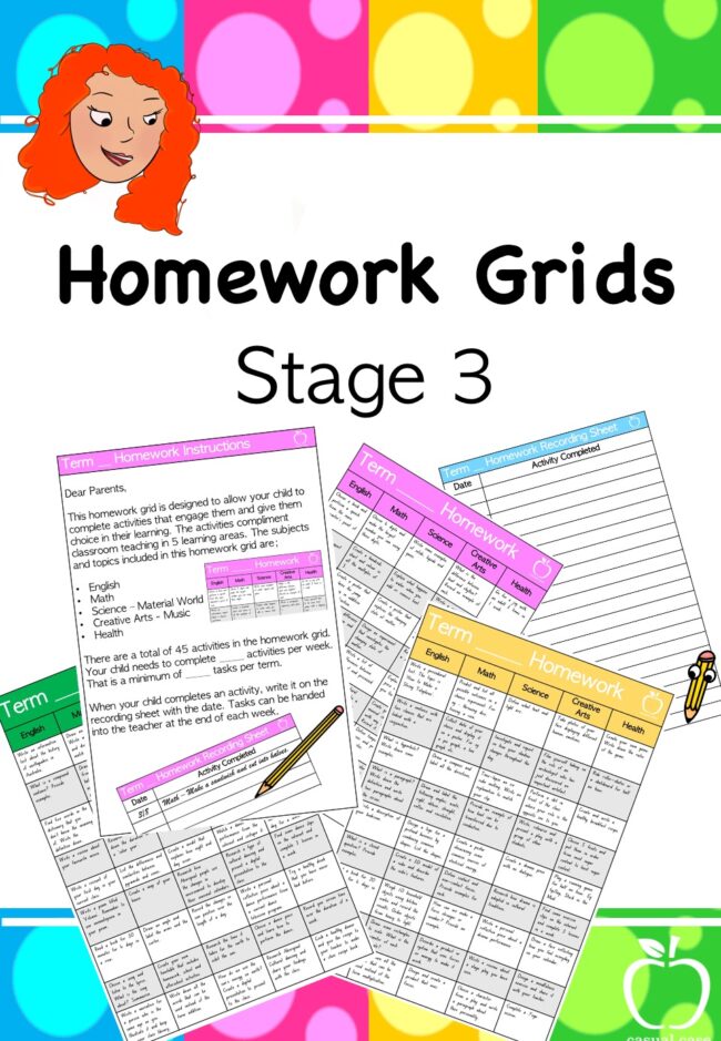 homework grid stage 2