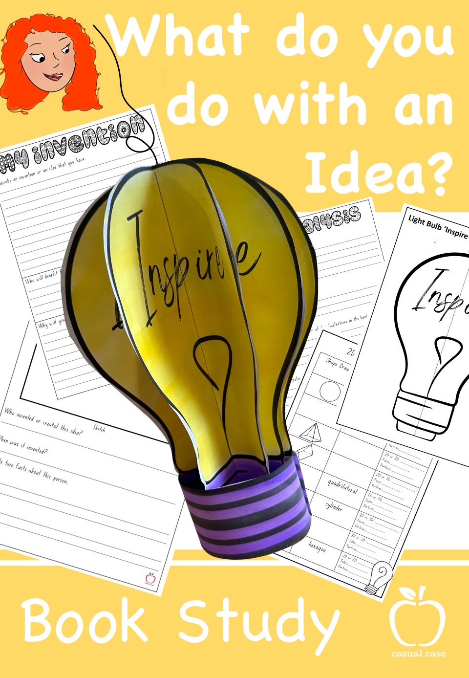 What Do You Do With An Idea Book Study Casual Case