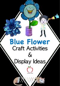 Blue Flower - Book Week Craft