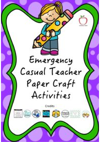 Emergency Casual Teacher Craft Activities