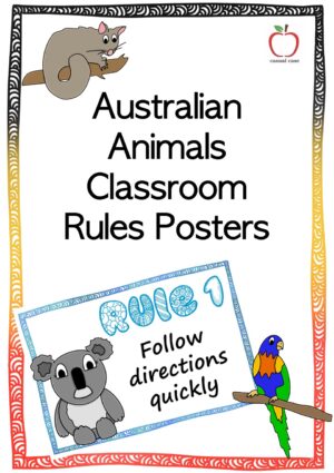 Australian Animals Rule Posters