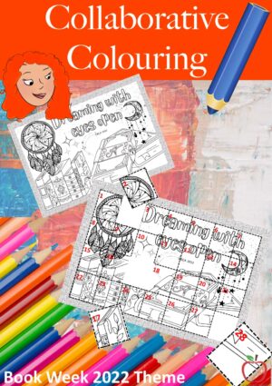 Book Week Theme 2022 | Collaborative Colouring Poster