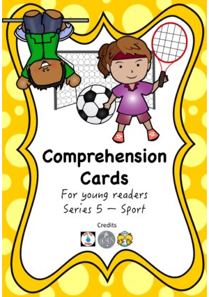 Comprehension Cards for Beginners - Series 5 (Sport)