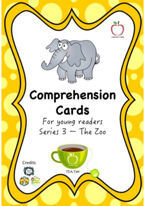 Comprehension Cards for Beginners - Series 3