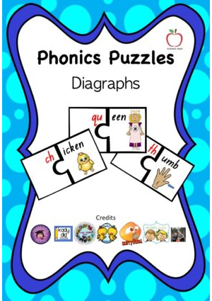 Diagraph Phonics Puzzle