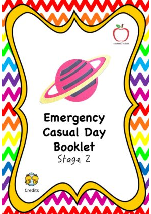 Emergency Casual Day Booklet - Stage 2
