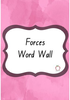 Forces Word Wall