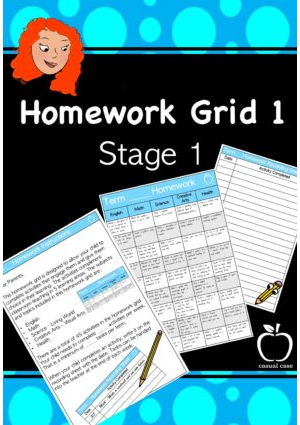 Homework Grid 1 for Stage 1