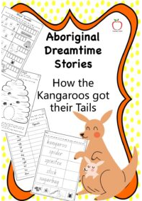 Aboriginal Dreamtime Stories - How the Kangaroos got their Tails