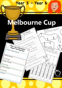 Melbourne Cup Booklet Yr 3- Yr6