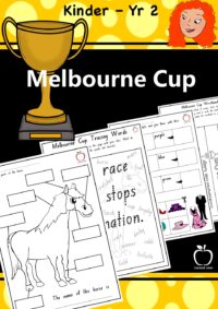 Melbourne Cup Booklet Yr K-2
