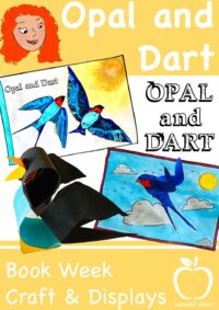 Opal and Dart 2023 Book Week Craft & Display