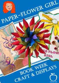 Paper-Flower Girl - Book Week Craft Activities