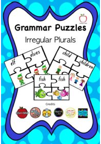 Irregular Plurals Puzzle