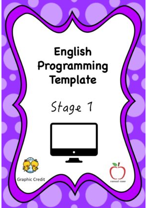 English Programming Template - Stage 1