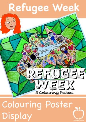 Refugee Week Colouring Display