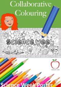 Science Week Collaborative Colouring Poster