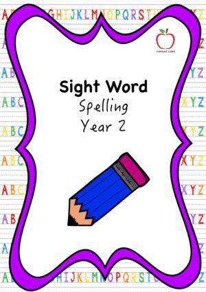 Sight Word Spelling Booklet - Year 2