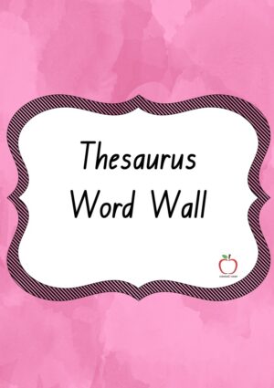 Thesaurus Word Wall